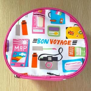 Clinique nylon cosmetic pouch  NWOT